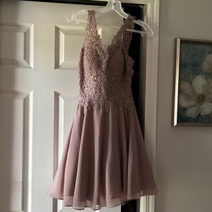 Light purple prom or wedding dress. Never worn